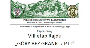 VIII etap Rajdu GÓRY BEZ GRANIC z PTT