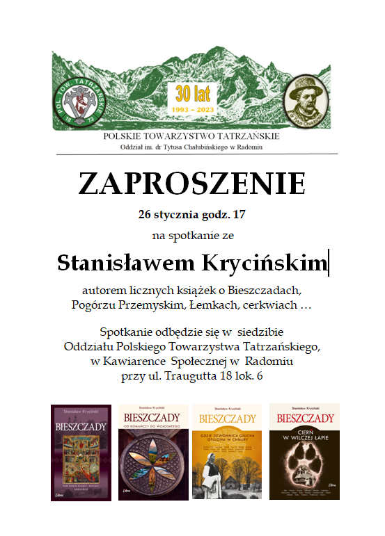 Spotkanie ze Stanisławem Krycińskim