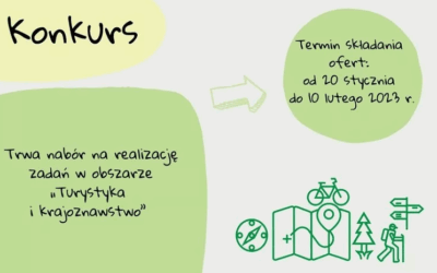 Konkurs na rzecz zadań w zakresie Turystyki i Krajoznawstwa