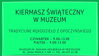 Warsztaty pisankarskie i kiermasz w Muzeum im. Oskara Kolberga w Przysusze