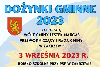 Dożynki w gminie Zakrzew 2023