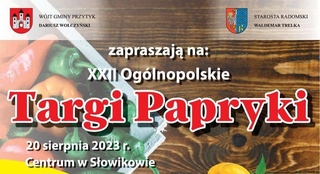 Zapraszamy na XXII Ogólnopolskie Targi Papryki