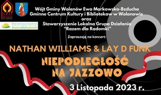 Jazzowy Wolanów. Zapraszamy na koncert Lay D Funk & Nathana Williamsa