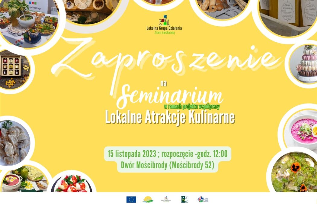 Seminarium „Lokalne Atrakcje Kulinarne”