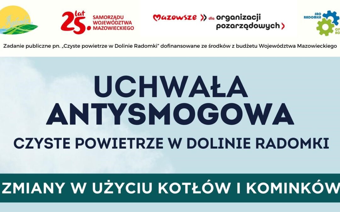 Czyste powietrze w dolinie Radomki