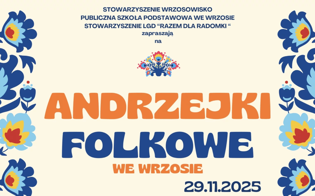 Zapraszamy na Folkowe Andrzejki we Wrzosie