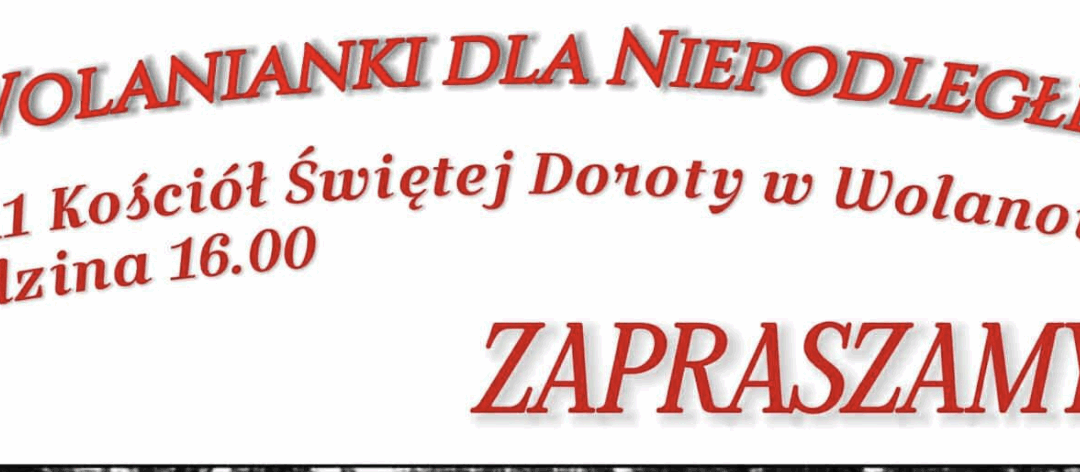 Koncert Wolanianki dla Niepodległej