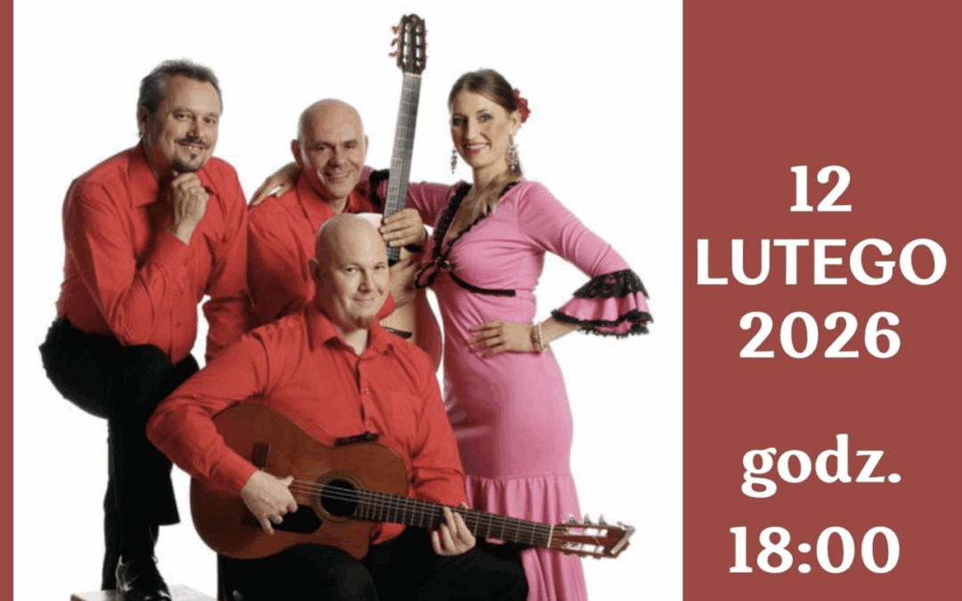 Kwartet Flamenco – Tłusty Czwartek w bibliotece w Zakrzewie
