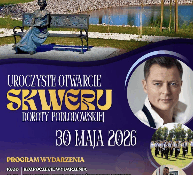 Otwarcie Skweru Doroty Podlodowskiej w Przytyku