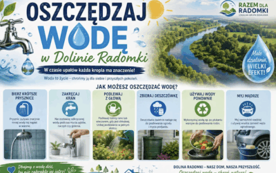 Oszczędzaj wodę w Dolinie Radomki