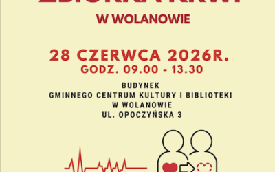 Wakacyjna zbiórka krwi w Wolanowie