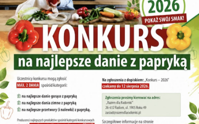 Konkurs na najlepsze danie z papryką 2026
