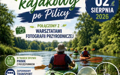 Zapraszamy na spływ kajakowy po Pilicy