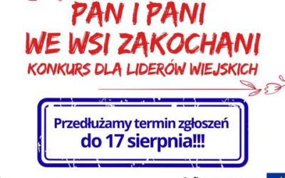 Nabór zgłoszeń do konkursu „Pan i Pani we wsi zakochani” – edycja 2026