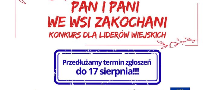 Nabór zgłoszeń do konkursu „Pan i Pani we wsi zakochani” – edycja 2026