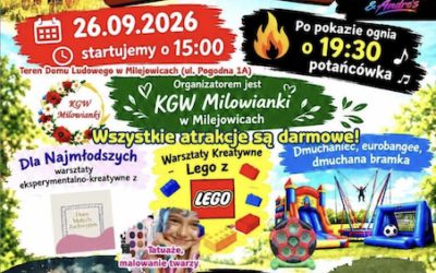 KGW Milowianki zaprasza na pikink rodzinny z potańcówką